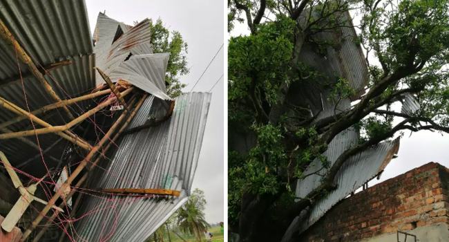 নওগাঁয় ঘূর্ণিঝড় আমফানে ক্ষতিগ্রস্ত মসজিদ সংস্কার না হওয়ায় মুসল্লীদের দুর্ভোগ