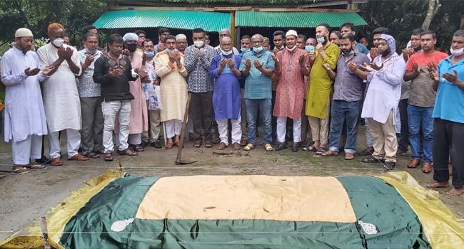 রংপুরে এরশাদের সমাধি কমপ্রেক্সের নির্মাণ কাজ শুরু