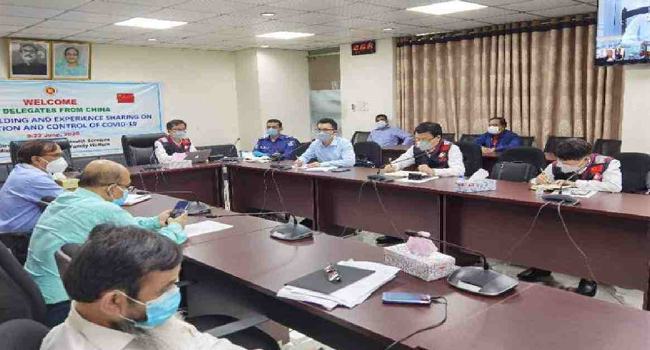 উপজেলা পর্যায়ে পরীক্ষা বাড়ানোর পরামর্শ চীনা বিশেষজ্ঞ দলের