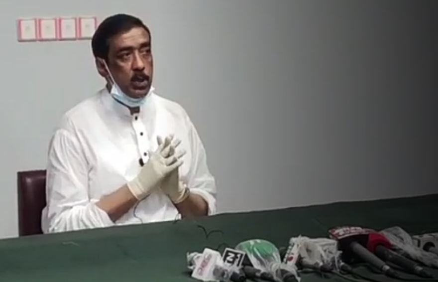 নারায়ণগঞ্জে জলবদ্ধতার জন্য ক্ষমা চাইলেন শামীম ওসমান