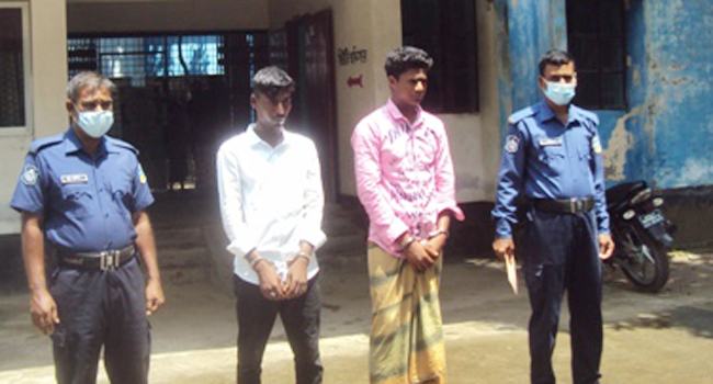 সরিষাবাড়ীতে চালককে খুন করে ইজিবাইক ছিনতাই, ২ আসামি গ্রেফতার