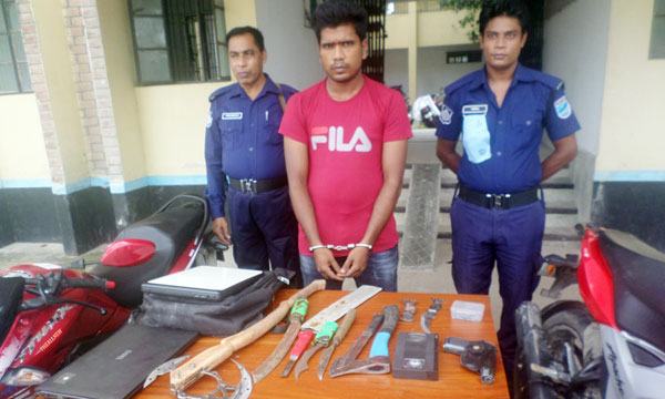 বালিয়াকান্দিতে ডাকাতির প্রস্তুতিকালে একজন গ্রেফতার