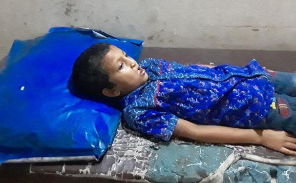 গাছের ডাল ভাঙ্গার অপরাধে প্রতিবন্ধি শিশু ও তার নানীকে মারধর