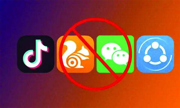 ভারতে বন্ধ চীনা অ্যাপ