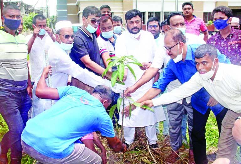 ডেমরায় বৃক্ষরোপণ কর্মসূচি পালন