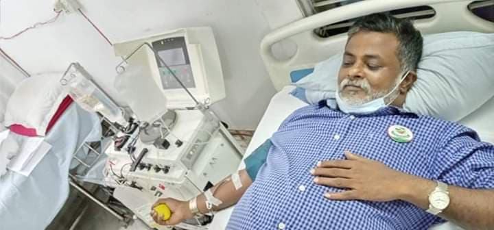 এবার বিনামূল্যে প্লাজমা ও অক্সিজেন দিচ্ছেন নারায়ণগঞ্জের কাউন্সিলর খোরশেদ