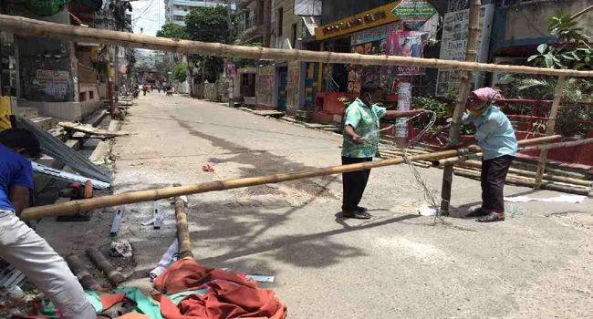 লকডাউনে ওয়ারী, স্থাপন করা হবে নমুনা সংগ্রহ বুধ