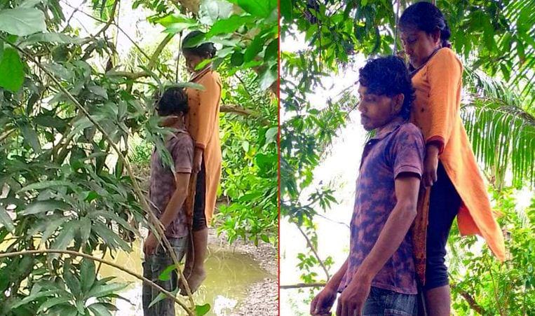 একই রশিতে প্রেমিক যুগলের ঝুলন্ত লাশ, মোবাইলে সুইসাইড নোট