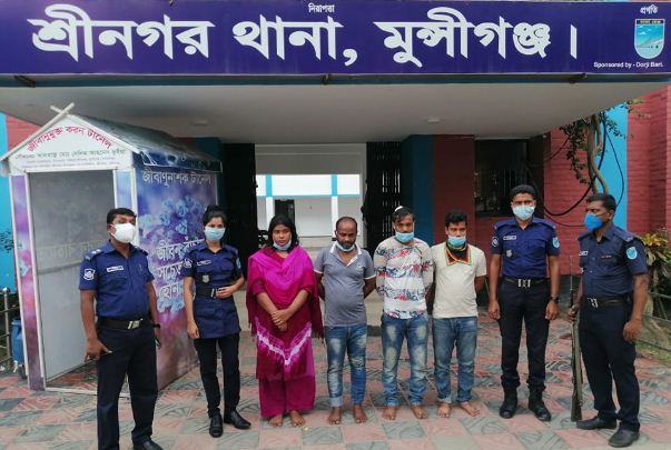 চাঞ্চল্যকর তথ্য দিলেন স্ত্রী-স্বামী সহ সিএনজি ছিনতাইকারী চক্র
