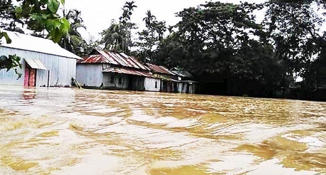 ধোবাউড়ায় বন্যায় প্লাবিত অর্ধশতাধিক গ্রাম
