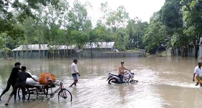 ইসলামপুরে আবারো বন্যা পরিস্থিতির অবনতি