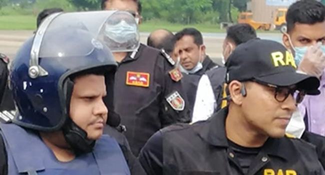 র‌্যাব সদর দফতরে রিজেন্টের সাহেদ