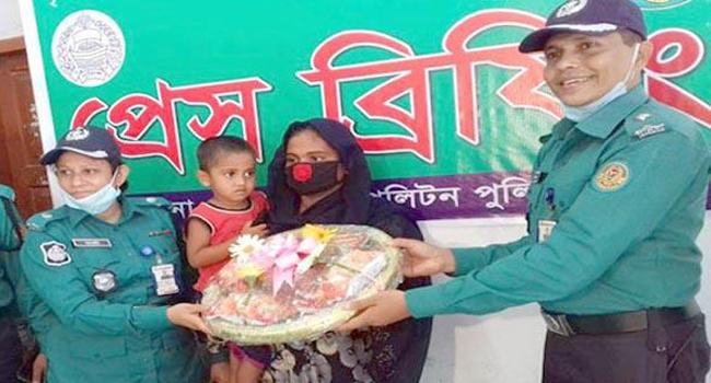 খুলনা থেকে অপহৃত শিশু কুষ্টিয়া থেকে উদ্ধার