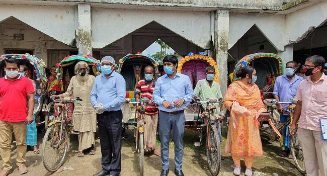 ঈশ্বরগঞ্জে সদর ইউনিয়নে ৭ ভিক্ষুককে পূনর্বাসন