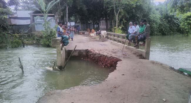 জামালপুরে বন্যার্ত মানুষের দুর্ভোগ চরমে