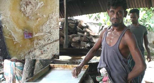 চাঁদপুরে নোংরা পরিবেশে তৈরি হচ্ছে লাচ্ছা সেমাই