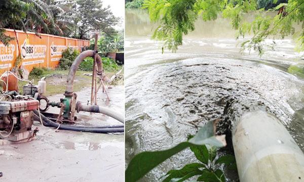 চান্দিনায় অবাধে চলছে পুকুর ভরাট