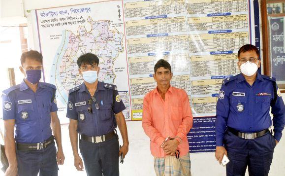 লম্পট বাবাকে ঢাকা থেকে গ্রেফতার