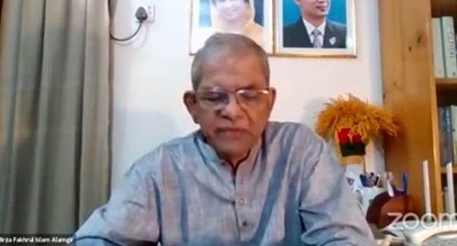 সরকারের ব্যর্থতায় পরিস্থিতি নিয়ন্ত্রণের বাইরে : মির্জা ফখরুল