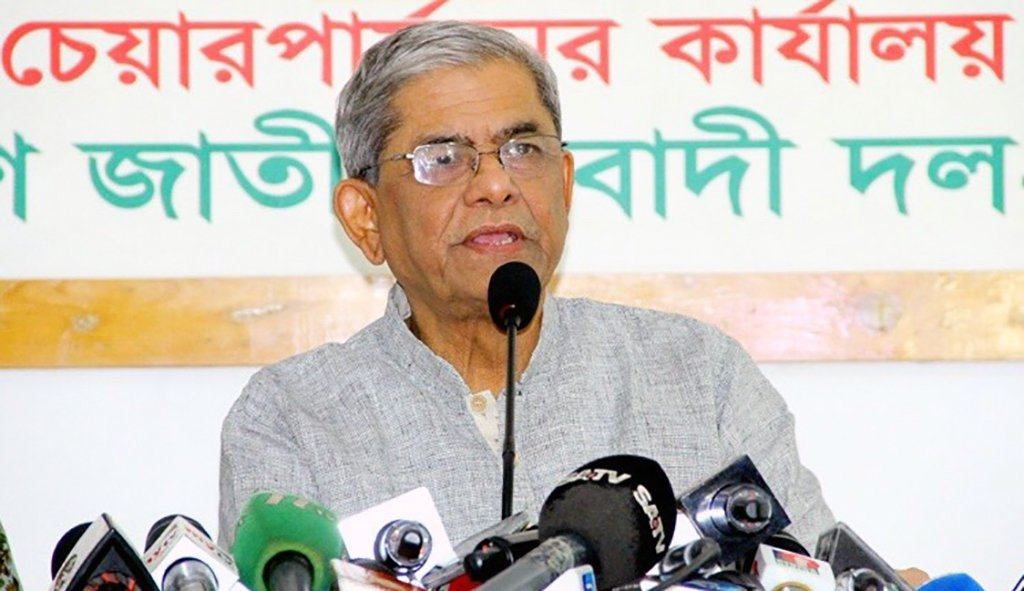 দেশের স্বাস্থ্য ব্যবস্থা একেবারেই ভঙ্গুর : মির্জা ফখরুল