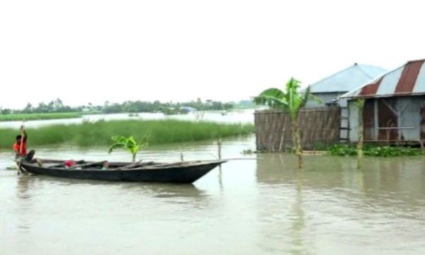দীর্ঘমেয়াদি বন্যায় কুড়িগ্রামে মলিন ঈদের আনন্দ