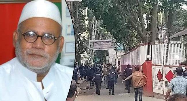 ফেনীতে জয়নাল হাজারীর বাড়িতে গুলি-ভাংচুর
