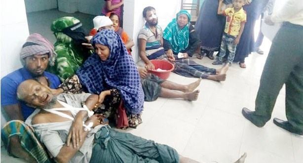 আমতলীতে জমিজমা নিয়ে বিরোধের জেরে সংঘর্ষ, নারীসহ আহত ২০