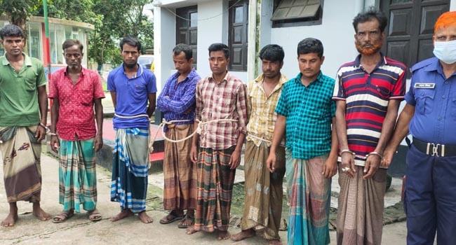 বানিয়াচংয়ে ৮ জুয়াড়িকে অর্থদণ্ড