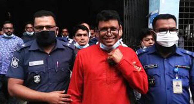 কচুয়া উপজেলার বরখাস্তকৃত চেয়ারম্যান শিশির জেল হাজতে