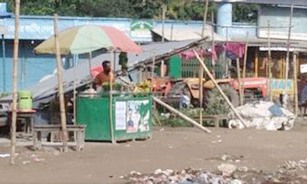 শায়েস্তাগঞ্জ নতুন ব্রীজ এলাকায় অবৈধ স্থাপনা উচ্ছেদ!