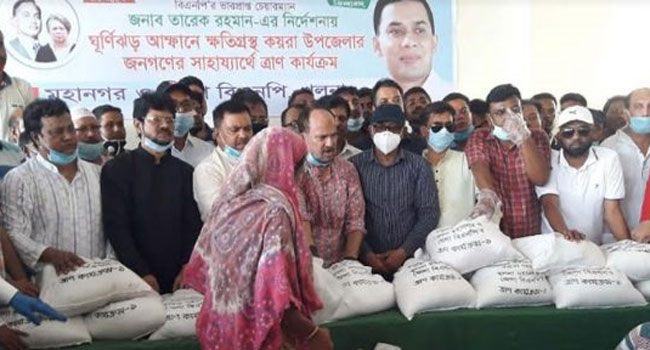 আমফানে বিধ্বস্ত কয়রার মানুষকে বাঁচাতে জরুরি মানবিক সাহায্যের আহবান বিএনপির