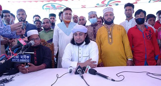 তাহেরীর সভা পণ্ড করে দিল পুলিশ