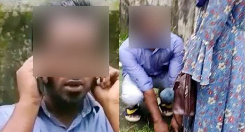 শিক্ষককে কান ধরে ওঠবস করালেন শিক্ষার্থীরা