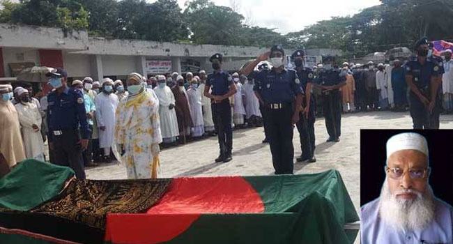কাউখালীর মুক্তিযোদ্ধা মোস্তাফিজুর রহমান হিরনের দাফন সম্পন্ন