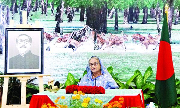 বৈশ্বিক চ্যালেঞ্জ মোকাবেলায় বাস্তবসম্মত রোডম্যাপ তৈরির আহ্বান প্রধানমন্ত্রীর
