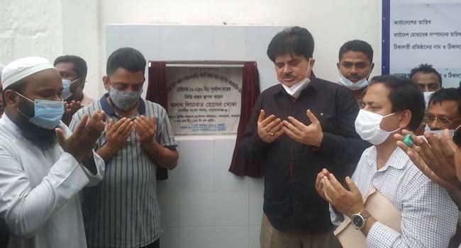 সোনারগাঁওয়ে রাস্তার উন্নয়ন কাজের ভিত্তিপ্রস্তর উদ্বোধন
