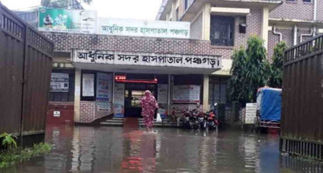 পঞ্চগড়ে মৌসুমের সর্বোচ্চ ২১৭.৭ মিলিমিটার বৃষ্টিপাত রেকর্ড