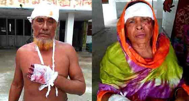 জমি নিয়ে বিরোধের জেরে মান্দায় প্রতিপক্ষের হামলায় মহিলাসহ আহত ৩