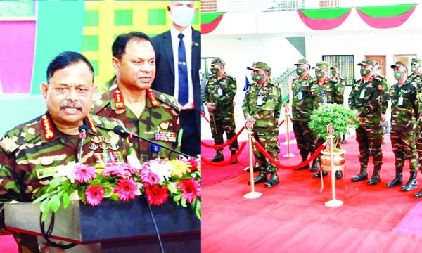 এএসপিটিএসকে আন্তর্জাতিক মানে গড়ে তোলা হবে : সেনাপ্রধান