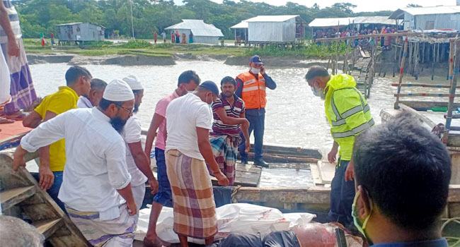 আগুনমুখা নদীতে নিখোঁজ ৫ জনের লাশ উদ্ধার