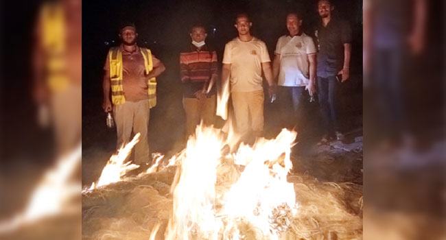 চাঁদপুরে অভিযানে কারেন্ট জাল ও ৬০ কেজি ইলিশ জব্দ, জব্দকৃত মাছ এতিমদের মঝে বিতরণ