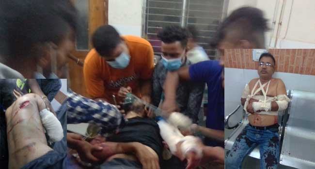 চুয়াডাঙ্গায় ছাত্রলীগ ও কৃষকলীগ নেতাকে নৃশংসভাবে কুপিয়ে জখম