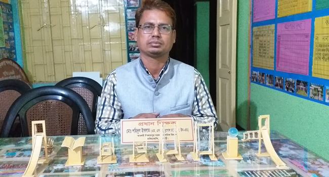 প্রাথমিকে দেশ সেরা প্রধান শিক্ষক শহিদুল ইসলাম