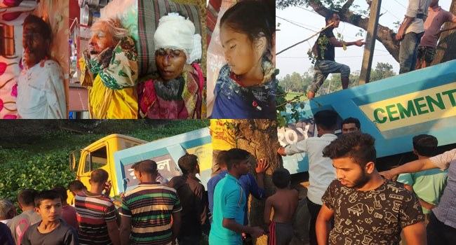 ব্রাহ্মণবাড়িয়ায় ৩ বাহনের সংঘর্ষে একই পরিবারের ৪ জন নিহত