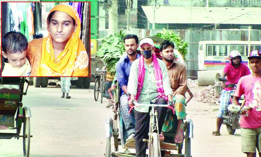 রিকশা চালিয়ে ঋণের টাকা জোগাচ্ছেন জান্নাত বেগম