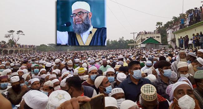 আল্লামা সরোয়ার সাঈদীর দাফন সম্পন্ন, জানাজায় লাখো মানুষ