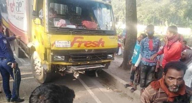 শিবপুরে কাভার্ডভ্যান ও অটোরিকশার সংঘর্ষে নিহত ১, আহত ৫