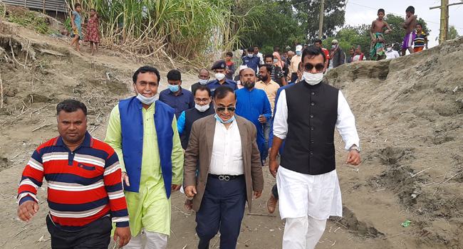 যেখানে নদী ভাঙন সেখানেই প্রকল্প গ্রহণ করা হচ্ছে