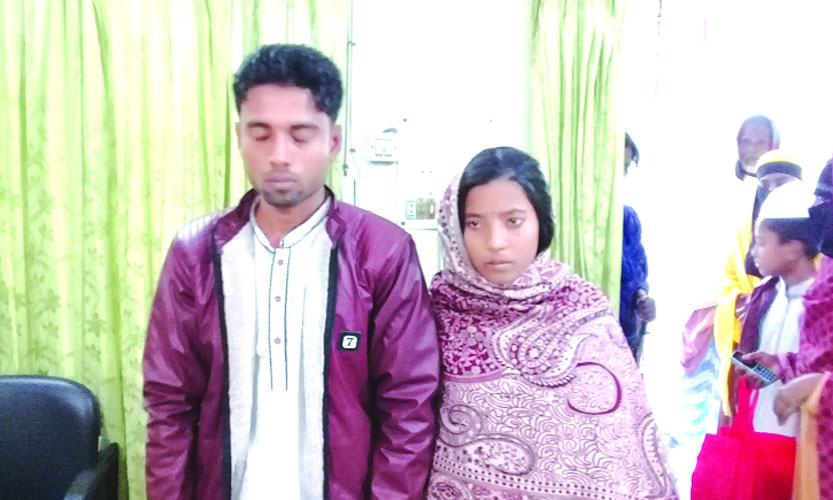গফরগাঁওয়ে অষ্টম শ্রেণীর ছাত্রীকে বিয়ে করে বাড়ি ফেরার পথে আটক