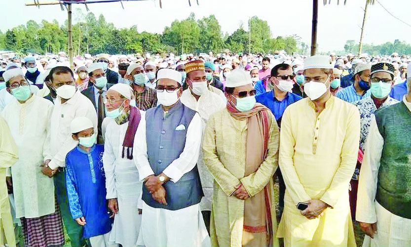 বকশীগঞ্জে আবুল কালাম আজাদ মেডিসিনের দাফন সম্পন্ন